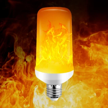 E27 LED Flame Bulb With Gravity Sensor Upside Down Effect Simulated Decorative Vintage Atmosphere Lighting Lamp 3W
E27 LED Flame Bulb With Gravity Sensor Upside Down Effect Simulated Decorative Vintage Atmosphere Lighting Lamp 3W