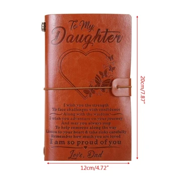 Vintage Engraved Faux Leather Journal Notebook Diary to My Dad Mom Travel Notepad Gif
Vintage Engraved Faux Leather Journal Notebook Diary to My Dad Mom Travel Notepad Gif
