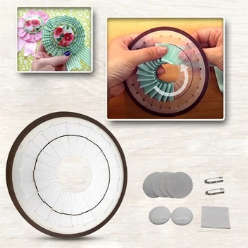 DIY Rosette Brooch Rosette Without Pin Badge Supply Materials For Professional Badge Button Maker DIY Rosette Brooch Kit
DIY Rosette Brooch Rosette Without Pin Badge Supply Materials For Professional Badge Button Maker DIY Rosette Brooch Kit