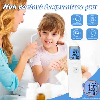Infrared Non Contact Termomet Infrared Digital Mini Termometro Gun Meter Termometer Face Recognition Temperature Measurement
Infrared Non Contact Termomet Infrared Digital Mini Termometro Gun Meter Termometer Face Recognition Temperature Measurement