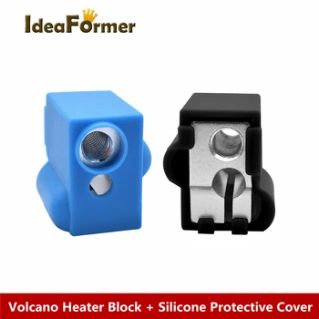 Volcano Heating Block Silicone Sleeve Protective Socks Heater Insulation Cover Case For 3D Printer ExtruderV6 J-head Hot End.
Volcano Heating Block Silicone Sleeve Protective Socks Heater Insulation Cover Case For 3D Printer ExtruderV6 J-head Hot End.
