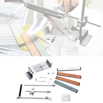 Knife Sharpener Professional Kitchen Knife Sharpener System Tools Stainless Steel Sharpening Fix Fixed Angle With Stone
Knife Sharpener Professional Kitchen Knife Sharpener System Tools Stainless Steel Sharpening Fix Fixed Angle With Stone