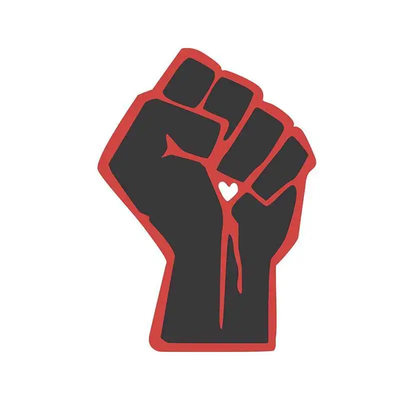 13cm X 10cm for Red and Black Fist for Protest Car Sticker Waterproof Anime Custom Printing Vinyl Window Decal Car Accessories
13cm X 10cm for Red and Black Fist for Protest Car Sticker Waterproof Anime Custom Printing Vinyl Window Decal Car Accessories