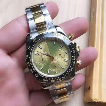 luxury watch men 39mm AAA DAY TONA Automatic machinery No battery Stainless steel sweeping small dials work watches SY15
luxury watch men 39mm AAA DAY TONA Automatic machinery No battery Stainless steel sweeping small dials work watches SY15