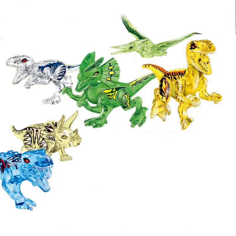 Assemble Building Blocks Crystal Dinosaur World Pterosaurs Triceratops Model Bricks figures Toys for Children Birthday Gift
Assemble Building Blocks Crystal Dinosaur World Pterosaurs Triceratops Model Bricks figures Toys for Children Birthday Gift