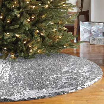 48 Inch Sequin Xmas Tree Mat For Wedding Party And Performance Christmas Tree Skirt
48 Inch Sequin Xmas Tree Mat For Wedding Party And Performance Christmas Tree Skirt