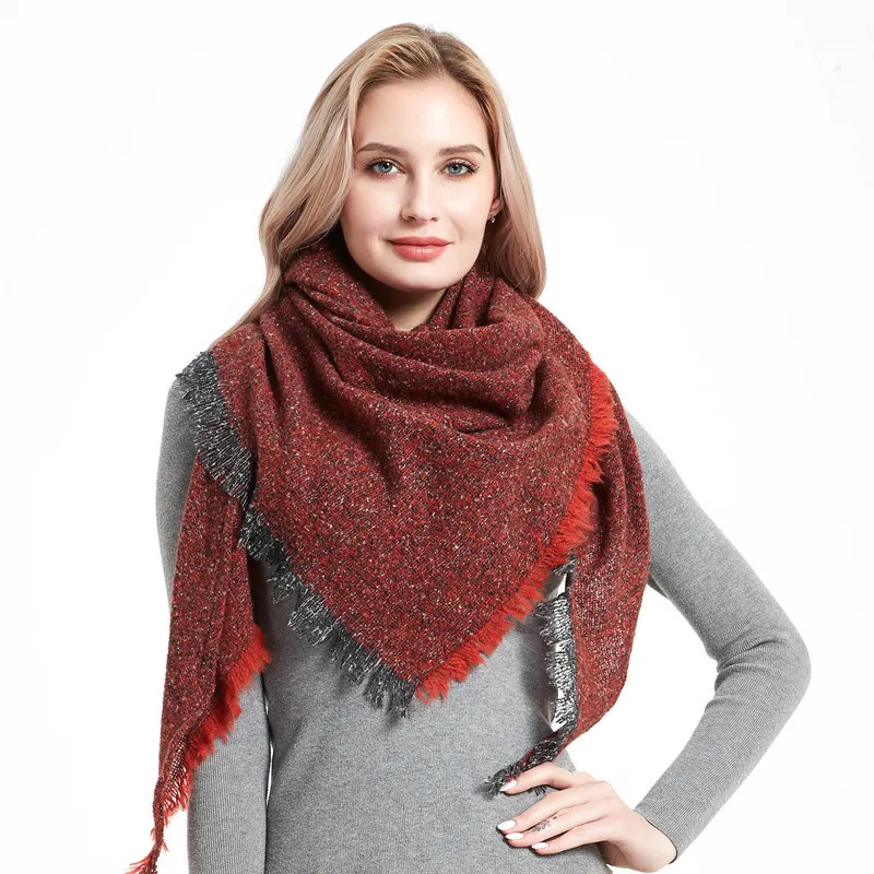 New Autumn Winter Triangle Scarves Female Fashion Warm Luxury Cashmere Scarf Shawl Women Tassel Warm Scarf Shawl 40 Colors
New Autumn Winter Triangle Scarves Female Fashion Warm Luxury Cashmere Scarf Shawl Women Tassel Warm Scarf Shawl 40 Colors
