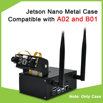 Nvidia Jetson Nano Developer Kit metal case include the Camera Holder compatible with B01 and A02
Nvidia Jetson Nano Developer Kit metal case include the Camera Holder compatible with B01 and A02