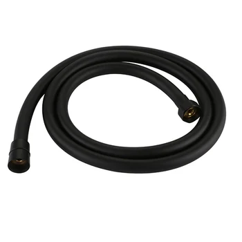 Smooth Matt Black PVC Flexible Shower Hose Replacement With Brass Connectors Durable And Practical To Use
Smooth Matt Black PVC Flexible Shower Hose Replacement With Brass Connectors Durable And Practical To Use