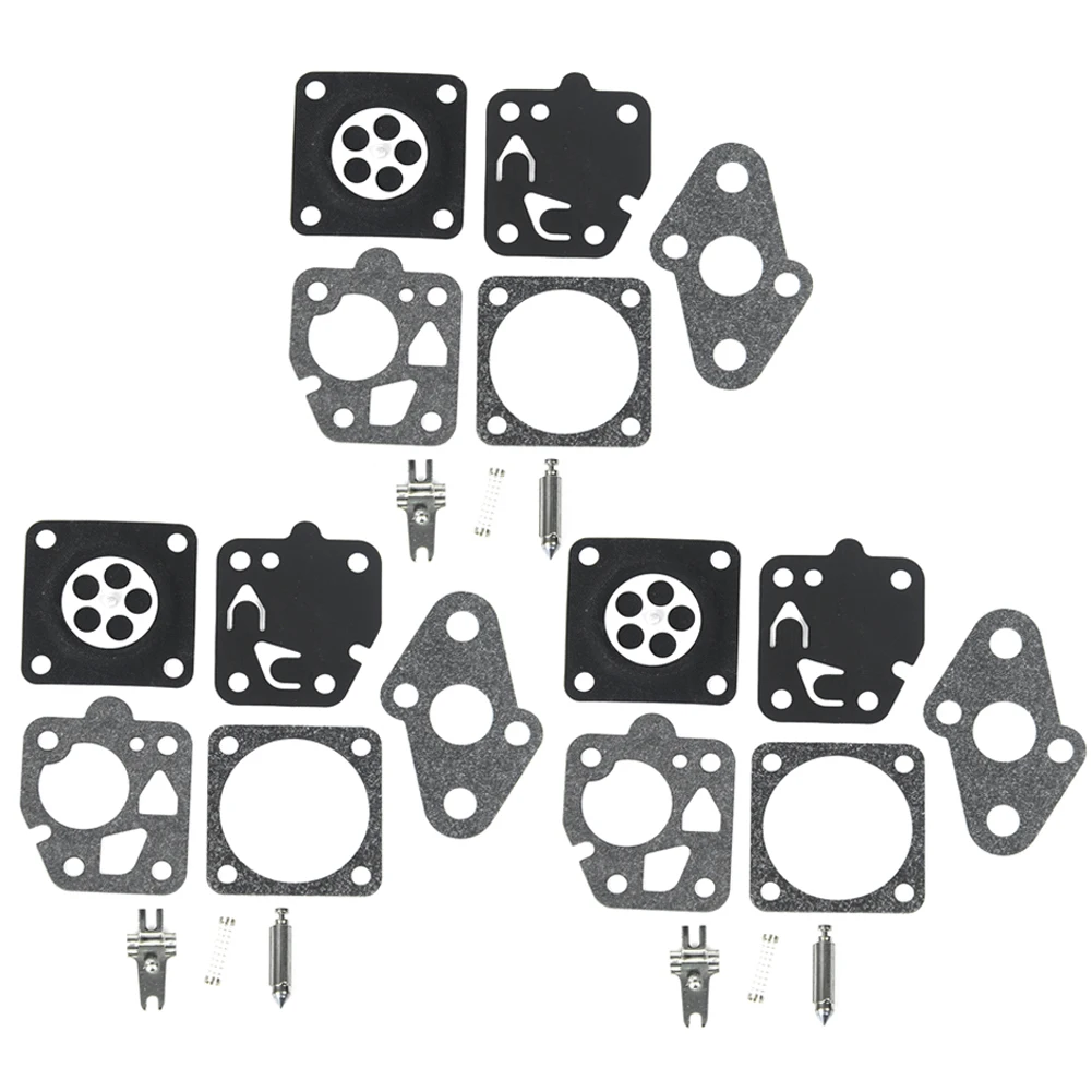 3 Sets Carburetor Diaphragm Gasket Needle Repair Kit For Kawasaki TD24 TD25 TD33 TD40 TD48 TG24 TG25 TG33 Chainsaw Carb Parts
3 Sets Carburetor Diaphragm Gasket Needle Repair Kit For Kawasaki TD24 TD25 TD33 TD40 TD48 TG24 TG25 TG33 Chainsaw Carb Parts