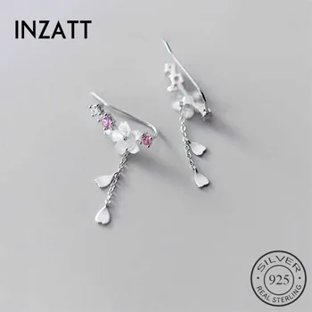 INZATT Real 925 Sterling Silver Shell Flower Tassel Drop Earrings For Fashion Women Party Fine Jewelry Bohemian Accessories
INZATT Real 925 Sterling Silver Shell Flower Tassel Drop Earrings For Fashion Women Party Fine Jewelry Bohemian Accessories