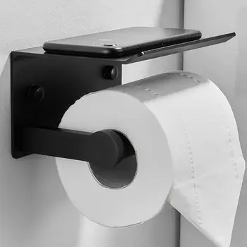 Modern Stylish Toilet Roll Paper Box Rack Wall-mounted Stainless Steel Large Storage Shelf Hold Mobile Phone For Bathroom
Modern Stylish Toilet Roll Paper Box Rack Wall-mounted Stainless Steel Large Storage Shelf Hold Mobile Phone For Bathroom