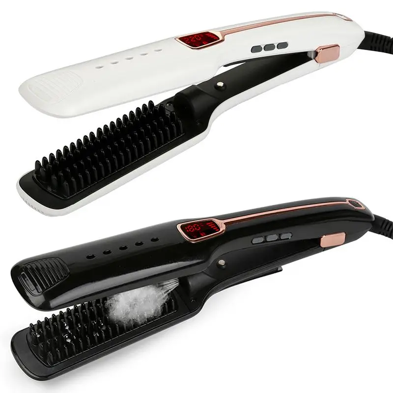 Multifunctional Negative Ion Infrared Spray Steam Straight Hair Comb Two Purpose Straight Hair Wand Curling Iron
Multifunctional Negative Ion Infrared Spray Steam Straight Hair Comb Two Purpose Straight Hair Wand Curling Iron