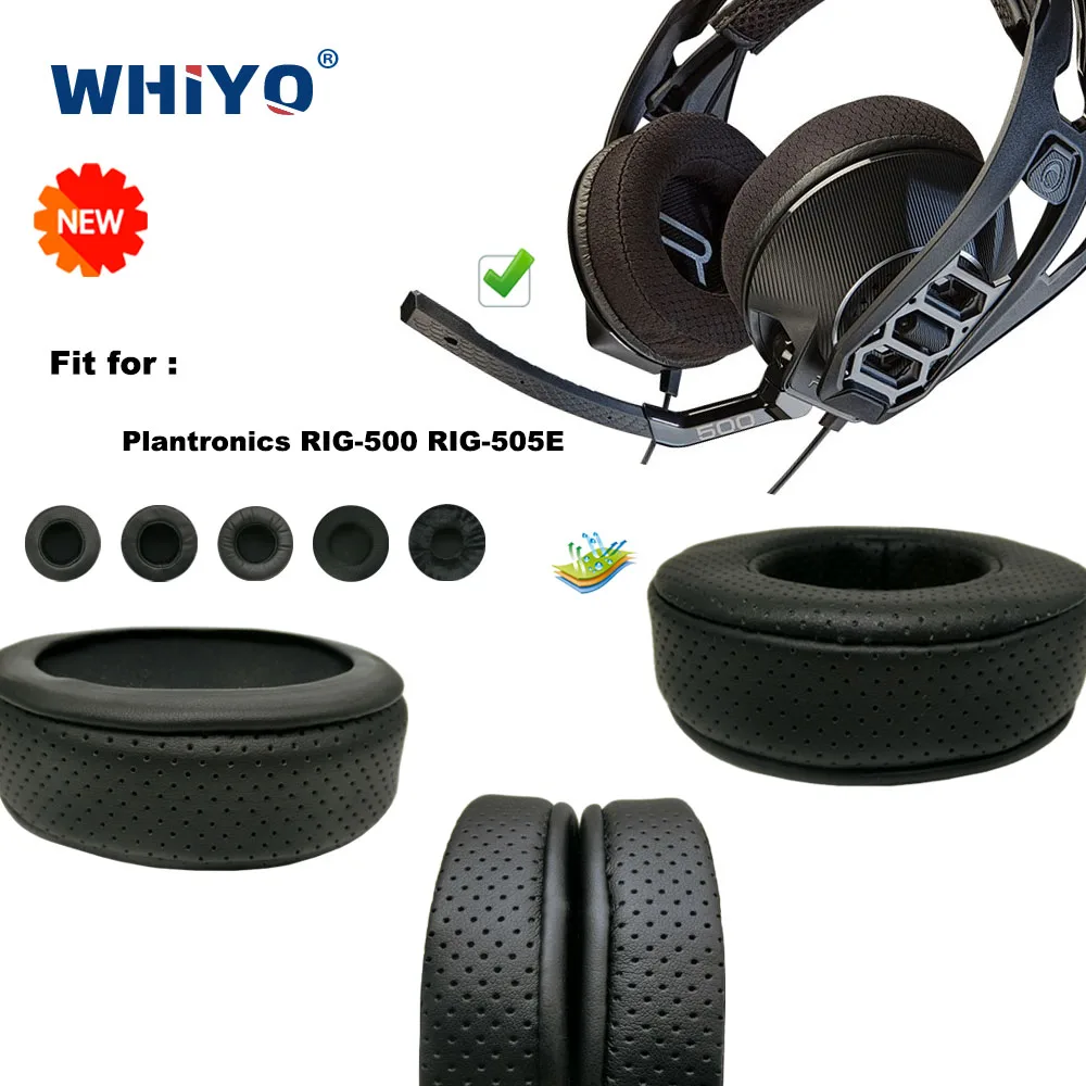 New upgrade Replacement Ear Pads for Plantronics RIG-500 RIG-505E Headset Parts Leather Cushion Velvet Earmuff Headset Sleeve
New upgrade Replacement Ear Pads for Plantronics RIG-500 RIG-505E Headset Parts Leather Cushion Velvet Earmuff Headset Sleeve