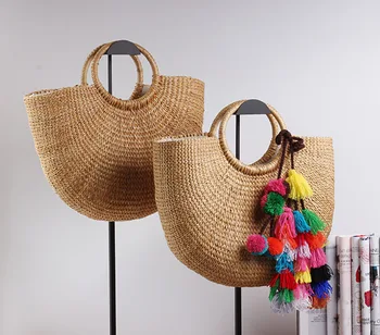 Rattan Bag straw totes bag summer beach ratton bucket bag tassels women handbag 2020 wholesale
Rattan Bag straw totes bag summer beach ratton bucket bag tassels women handbag 2020 wholesale