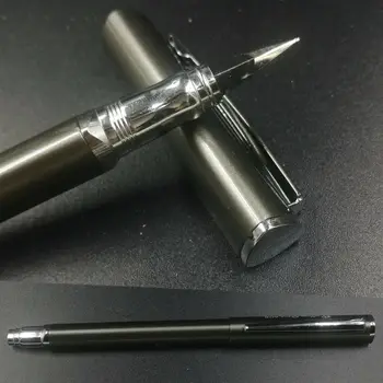 Unique Triangular HQ Fountain Pen Ink Pen Aerometric Pen Gun Gray Color Stationery Office school supplies penna stilografica
Unique Triangular HQ Fountain Pen Ink Pen Aerometric Pen Gun Gray Color Stationery Office school supplies penna stilografica