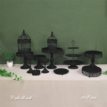 12pcs Wedding Dessert Tray Cake Stand Cupcake Pan Party Supply Lace cake decoration plate Cake dish 
12pcs Wedding Dessert Tray Cake Stand Cupcake Pan Party Supply Lace cake decoration plate Cake dish