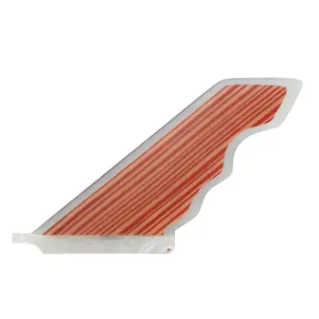 Wood Veneer 8 Inch Single Centre Fins For Surfboard SUP Board 
Wood Veneer 8 Inch Single Centre Fins For Surfboard SUP Board