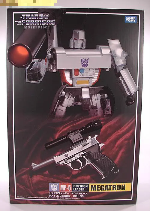 TAKARA TOMY Transformers Robots Japan MP05 MP-05 Megatron Deformation Action Figure Toys Collections Transformation
TAKARA TOMY Transformers Robots Japan MP05 MP-05 Megatron Deformation Action Figure Toys Collections Transformation