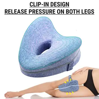 Leg Pillow Heart shaped Sleeping Memory Foam Leg Positioner Pillows for Sleeping Orthopedic Sciatica Back Hip Joint Pain Relief
Leg Pillow Heart shaped Sleeping Memory Foam Leg Positioner Pillows for Sleeping Orthopedic Sciatica Back Hip Joint Pain Relief