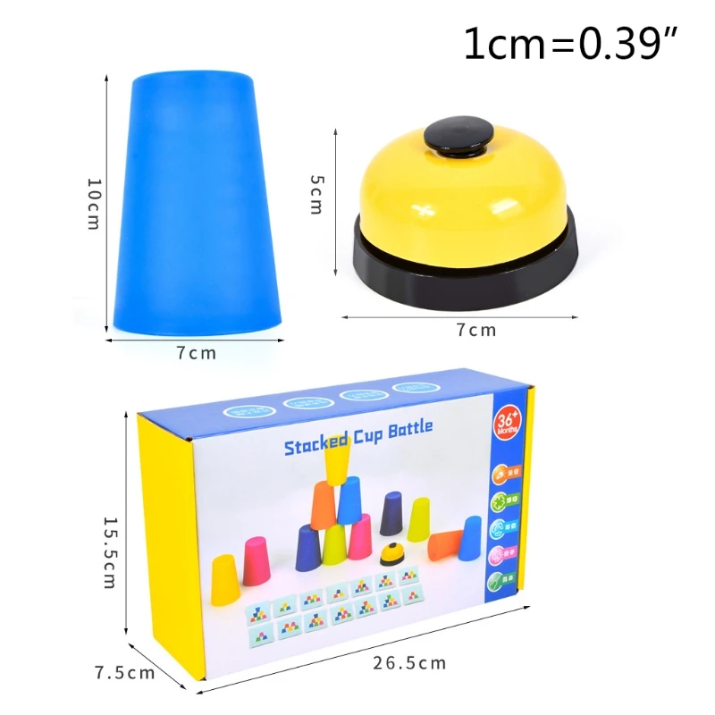 Sport Stacking Cups Logic Training Toys Educational Toys for Children Flying Racing Cup Speed Cups with 50 Picture Cards
Sport Stacking Cups Logic Training Toys Educational Toys for Children Flying Racing Cup Speed Cups with 50 Picture Cards