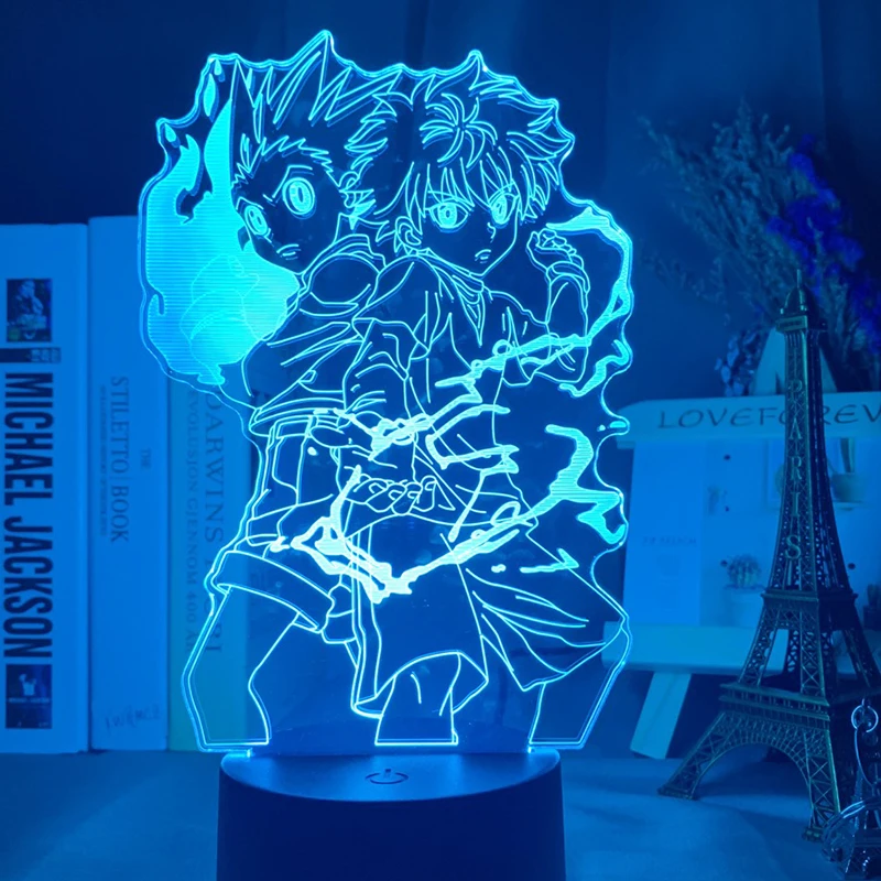 3d Night Light Gon and Killua Figure Anime Hunter X Hunter Nightlight for Kid Bedroom Decor Lighting Child Gift HxH Lamp Bedside
3d Night Light Gon and Killua Figure Anime Hunter X Hunter Nightlight for Kid Bedroom Decor Lighting Child Gift HxH Lamp Bedside