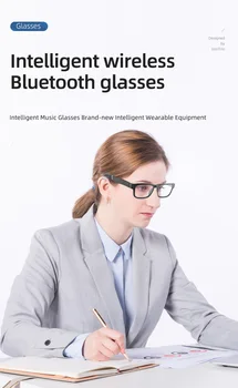 5.0 Bluetooth headset smart glasses, semi-open, smart audio, smart stereo, wireless Bluetooth headset glasses
5.0 Bluetooth headset smart glasses, semi-open, smart audio, smart stereo, wireless Bluetooth headset glasses