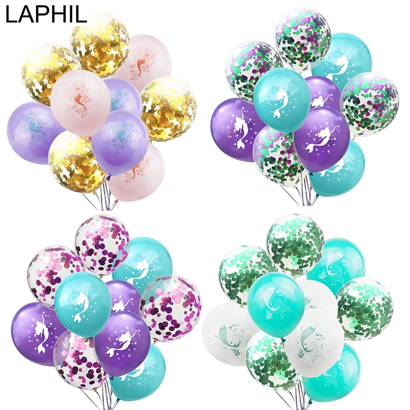 LAPHIL Little Mermaid Party Balloons Confetti Ballons Birthday Party Decorations Kids Favors Baby Shower Supplies Wedding Decor
LAPHIL Little Mermaid Party Balloons Confetti Ballons Birthday Party Decorations Kids Favors Baby Shower Supplies Wedding Decor