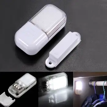Wireless LED Cupboard Wardrobe Lamp Automatic Magnetic Sensor Closet Night Light Battery Power Wall Lamp Drawer Showcase Light
Wireless LED Cupboard Wardrobe Lamp Automatic Magnetic Sensor Closet Night Light Battery Power Wall Lamp Drawer Showcase Light