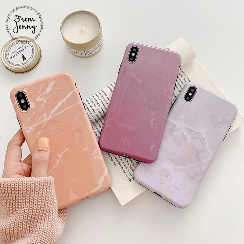 From Jenny Simple marble for iPhone x xr max 6 6s 7 8 Plus solid color phone TPU protection soft shell
From Jenny Simple marble for iPhone x xr max 6 6s 7 8 Plus solid color phone TPU protection soft shell