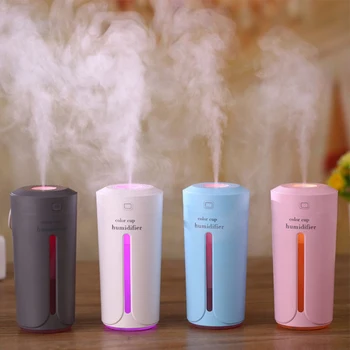 Portable Air Humidifier 230ML Aromatherapy Oil Diffuser Electric Humidifier for Home Car USB Fogger Mist Maker Colorful Light
Portable Air Humidifier 230ML Aromatherapy Oil Diffuser Electric Humidifier for Home Car USB Fogger Mist Maker Colorful Light