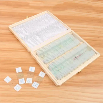 100Pcs/Set Microscope Glass Slides Sample Glass Prepared Basic Science Biological Specimen Slips Cover Wood Storage Box Portable
100Pcs/Set Microscope Glass Slides Sample Glass Prepared Basic Science Biological Specimen Slips Cover Wood Storage Box Portable
