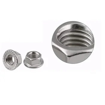 2/25X M3 M4 M5 M6 M8 M10 M12 High Quality Stainless Steel Hexagon Hex Head Serrated Spinlock Flange Nut Locknut Lock Nut DIN6923
2/25X M3 M4 M5 M6 M8 M10 M12 High Quality Stainless Steel Hexagon Hex Head Serrated Spinlock Flange Nut Locknut Lock Nut DIN6923