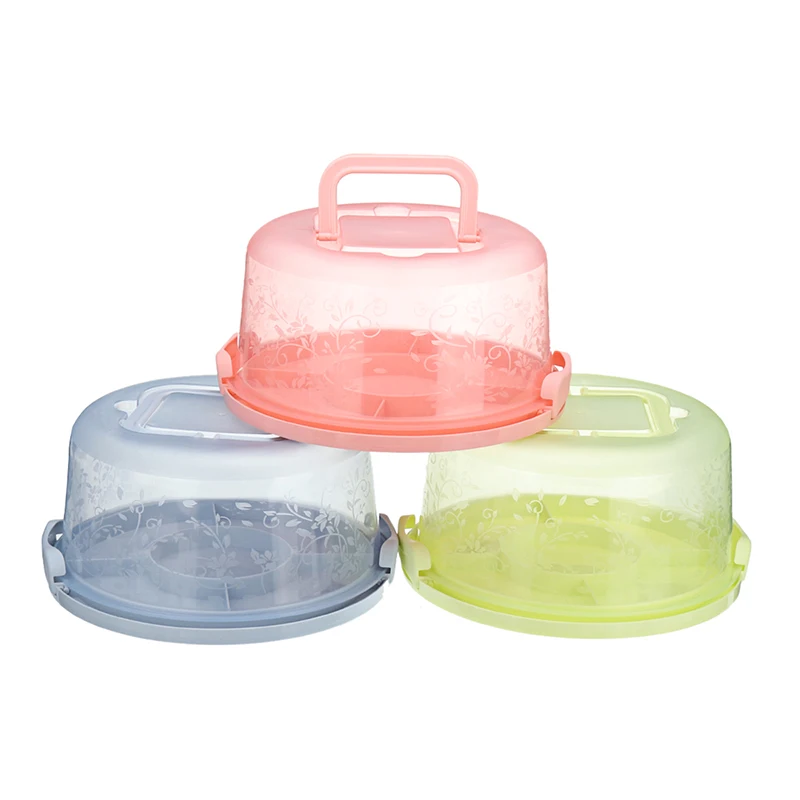 Plastic Round Cake Box With Handle Case Birthday Wedding Cake Takeout Packing Storage Box Container Baked Food Tray 26x12.5cm
Plastic Round Cake Box With Handle Case Birthday Wedding Cake Takeout Packing Storage Box Container Baked Food Tray 26x12.5cm