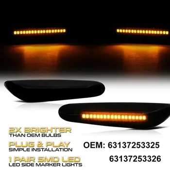 The New Durable 2Pcs LED Side Marker Light Signal Blinker Lamp for BM-W E46 E60 E90 E92 E93 E87 hot boutique
The New Durable 2Pcs LED Side Marker Light Signal Blinker Lamp for BM-W E46 E60 E90 E92 E93 E87 hot boutique