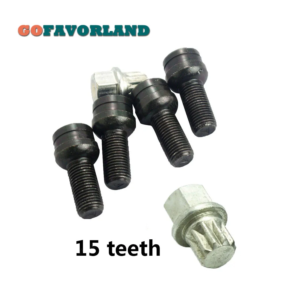 x5 Set Anti-theft Wheel Screw Bolt Lock Nut Key Adapter 8D0601139F 004 15 teeth For Volkswagen Golf Passat Audi A4 A6 A8 TT
x5 Set Anti-theft Wheel Screw Bolt Lock Nut Key Adapter 8D0601139F 004 15 teeth For Volkswagen Golf Passat Audi A4 A6 A8 TT