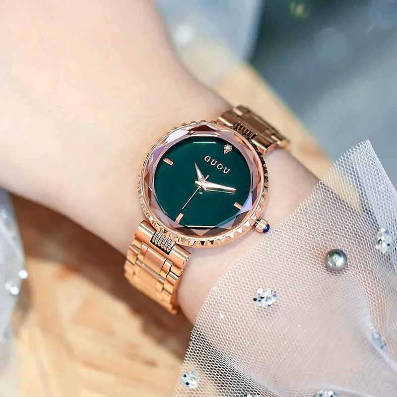 Elegant Watches for Women Luxury Designer 3D Cutting Mirror Simple Steel Watchband Waterproof Quartz Wristwatch Reloj Mujer
Elegant Watches for Women Luxury Designer 3D Cutting Mirror Simple Steel Watchband Waterproof Quartz Wristwatch Reloj Mujer