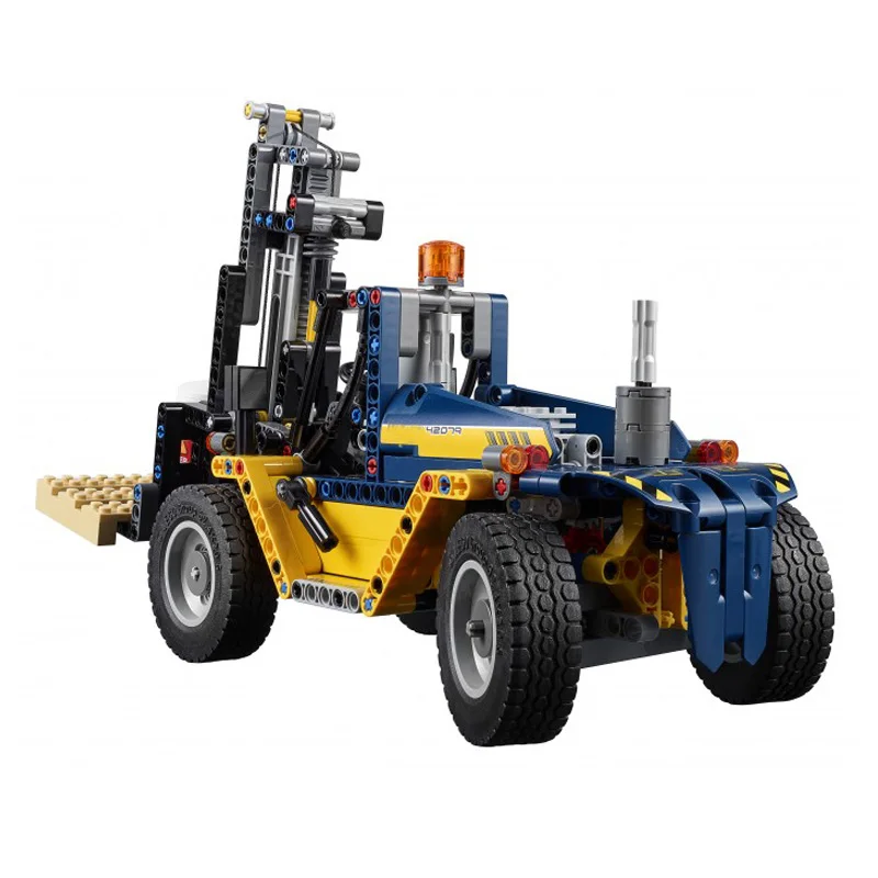 New-2-in-1-Technic-Series-Forklift-Truck-Compatible-Legoingly-Technic-42079-Car-Building-Blocks-Bricks (2)