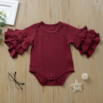 baby bodysuit long sleeve baby body neonato clothes baby girl onesie funny bodies Solid Double Ruffles Casual Clothes 6-24m Z4
baby bodysuit long sleeve baby body neonato clothes baby girl onesie funny bodies Solid Double Ruffles Casual Clothes 6-24m Z4