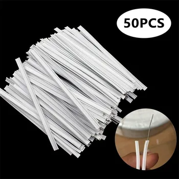 50PCS Disposable Face Mask Elastic Cord Nose Bridge Clips Adjustable Elastic Mouth Mask Rubber Band Diy Crafts 
50PCS Disposable Face Mask Elastic Cord Nose Bridge Clips Adjustable Elastic Mouth Mask Rubber Band Diy Crafts