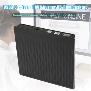 External CD Drive Type-C USB 3.0 Portable CD DVD Drive Portable Rewriter Burners Writer for Laptop Desktop PC KQS8
External CD Drive Type-C USB 3.0 Portable CD DVD Drive Portable Rewriter Burners Writer for Laptop Desktop PC KQS8