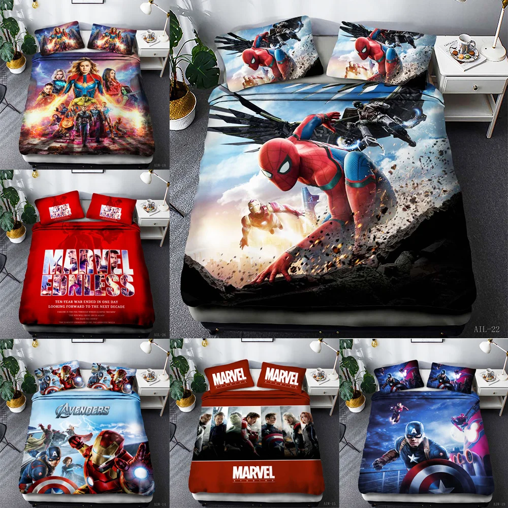 Avenger union bedding miracle series Spiderman 3-piece customized bedding iron man quilt cover large Double Bed Duvet Cover
Avenger union bedding miracle series Spiderman 3-piece customized bedding iron man quilt cover large Double Bed Duvet Cover