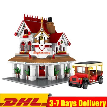 2527PCS Mould King 11003 MOC Parisian Restaurant Corner Creator Street View Model Building Blocks Bricks 10243 Education Toys
2527PCS Mould King 11003 MOC Parisian Restaurant Corner Creator Street View Model Building Blocks Bricks 10243 Education Toys