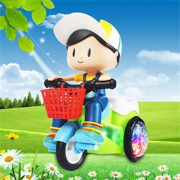 Children Electric Stunt Tricycle Toy Universal Headlights Music Rotating Stunt Big Head Motorcycle Divo Car Model Bicycle Toy
Children Electric Stunt Tricycle Toy Universal Headlights Music Rotating Stunt Big Head Motorcycle Divo Car Model Bicycle Toy