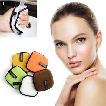 New 5Pcs Soft Microfiber Makeup Remover Puff Double Sided Makeup Sponge Easy To Use Facial Wash Puff Beauty Make Up Remover Tool
New 5Pcs Soft Microfiber Makeup Remover Puff Double Sided Makeup Sponge Easy To Use Facial Wash Puff Beauty Make Up Remover Tool