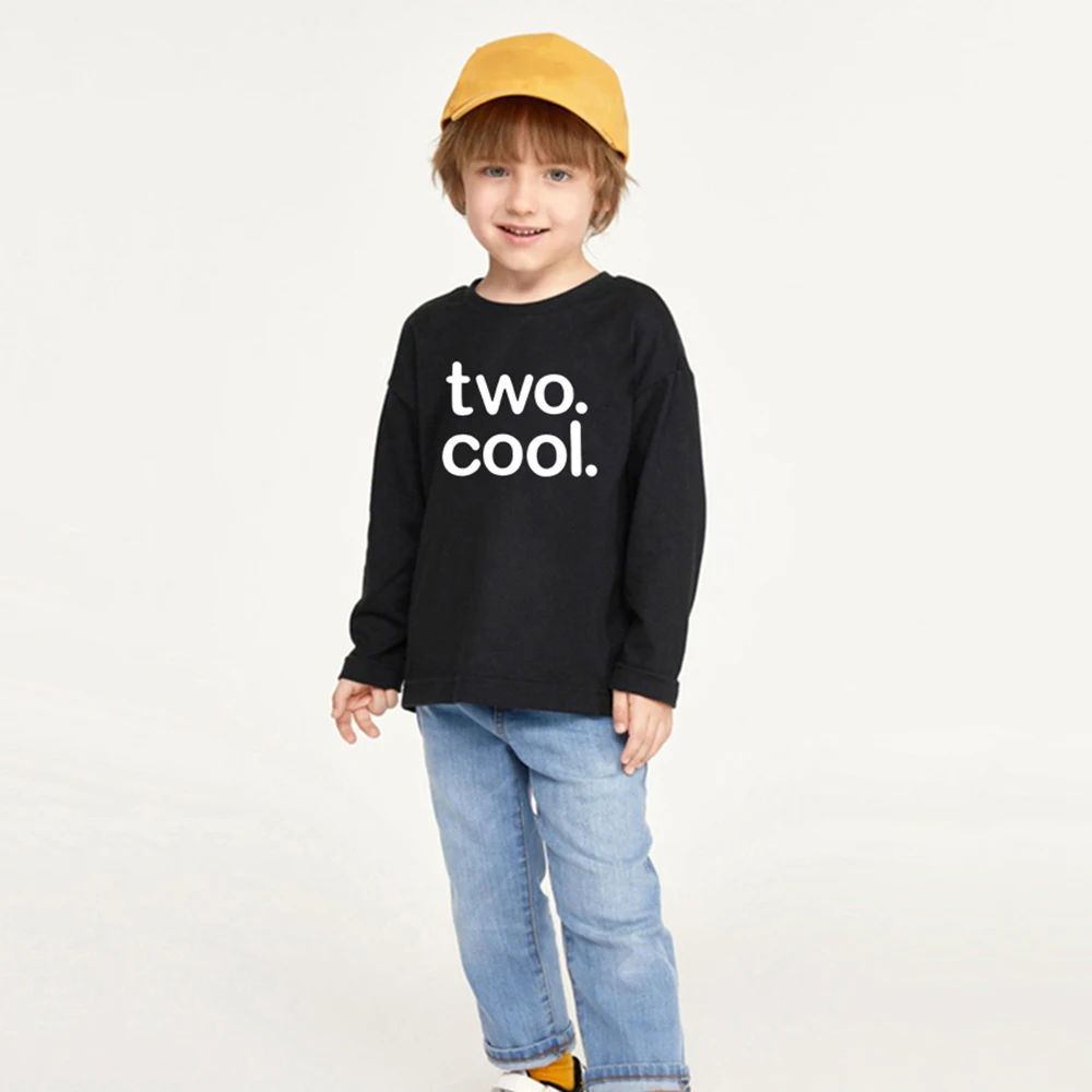 Toddler Boy Girl 2nd Birthday T-shirt Two Cool Print Funny Kids Long Sleeve Unisex T Shirt Fashion Boys Girls Casual Tees Shirts
Toddler Boy Girl 2nd Birthday T-shirt Two Cool Print Funny Kids Long Sleeve Unisex T Shirt Fashion Boys Girls Casual Tees Shirts