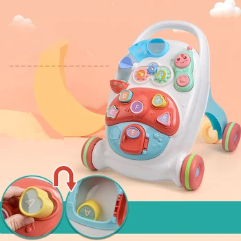 Baby Walker Toys 6-18 Months First Step Multi-Function Trolley Walker Sit to Stand Musical Walker with Adjustable Screw Toddler
Baby Walker Toys 6-18 Months First Step Multi-Function Trolley Walker Sit to Stand Musical Walker with Adjustable Screw Toddler