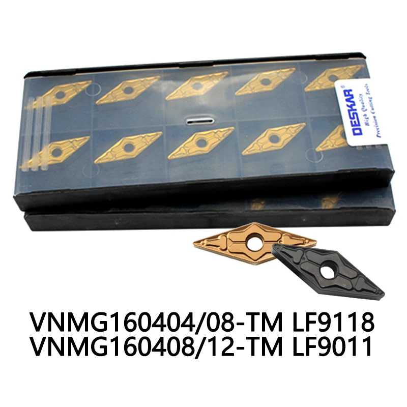 10Pcs DESKAR VNMG160404 TM LF9011 VNMG160408 TM LF9118 VNMG160412 Turning Tool Lathe cutting Carbide inserts For steel
10Pcs DESKAR VNMG160404 TM LF9011 VNMG160408 TM LF9118 VNMG160412 Turning Tool Lathe cutting Carbide inserts For steel