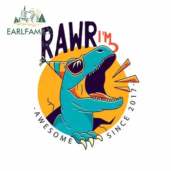 EARLFAMILY 13cm x 10.5cm for Rawr Im 3 Car Sticker Waterproof Scratch-proof Personality Decal Vehicle VAN SUV Decoration
EARLFAMILY 13cm x 10.5cm for Rawr Im 3 Car Sticker Waterproof Scratch-proof Personality Decal Vehicle VAN SUV Decoration