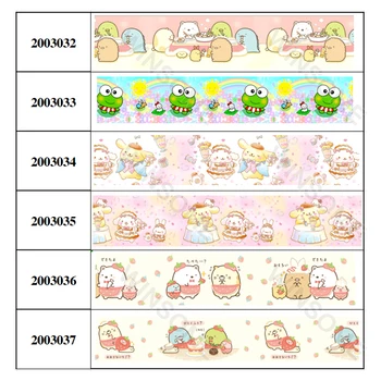 5 Yards Lovely Sumikkogurashi Japan Cartoon Heat Transfer Printed 16mm/25mm/38mm Grosgrain Ribbon for DIY Hair Bow
5 Yards Lovely Sumikkogurashi Japan Cartoon Heat Transfer Printed 16mm/25mm/38mm Grosgrain Ribbon for DIY Hair Bow